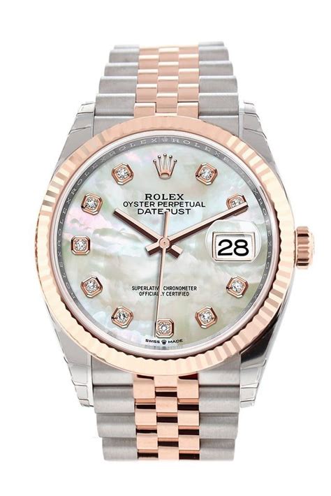 rolex datejust 36 mother of pearl dial|Rolex Datejust 36 stainless steel.